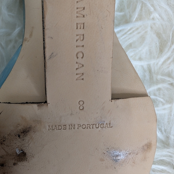 Good American Blue Transparent Heels - Picture 9 of 9